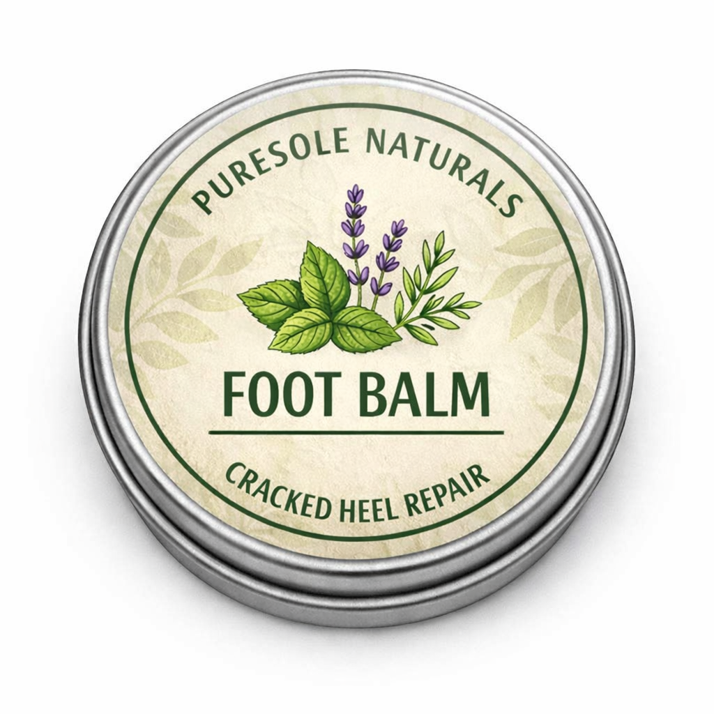 1 oz Tin Foot Balm - Cracked Heel Repair